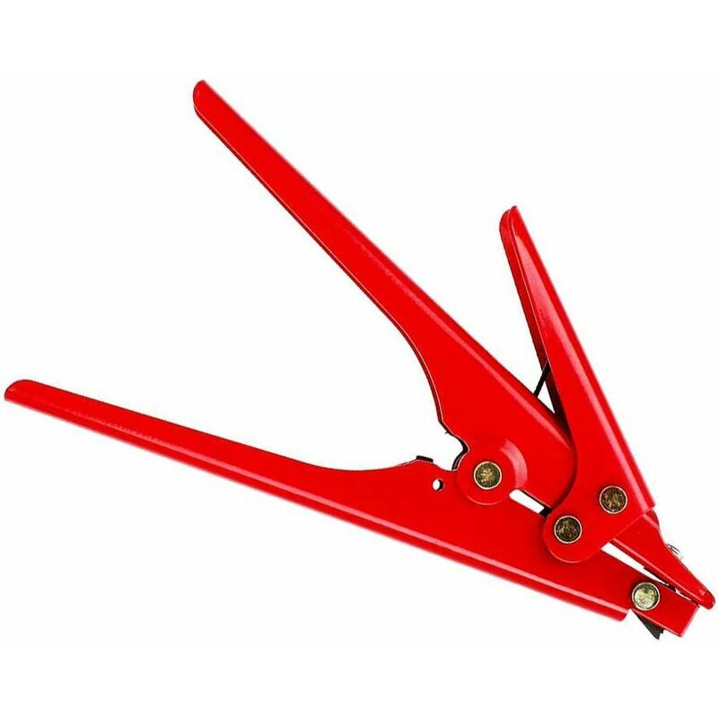 Tie Tie Tool, Cable Tie Tension and Cutter Tool, for Nylon Cable Ties or Ties, Metal Case, 0.370 inch Tie Width