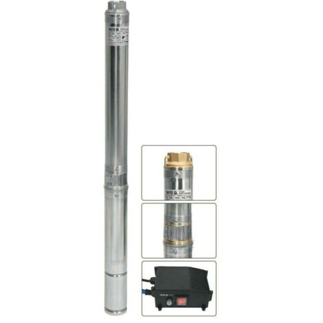 Tiefbrunnenpumpe 550W aus Edelstahl für sauberes Wasser