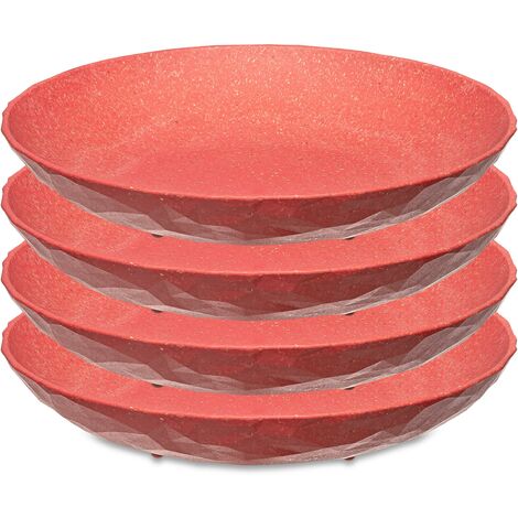 Tiefe Teller 4er-Set CLUB, Ø 22 cm, KOZIOL
