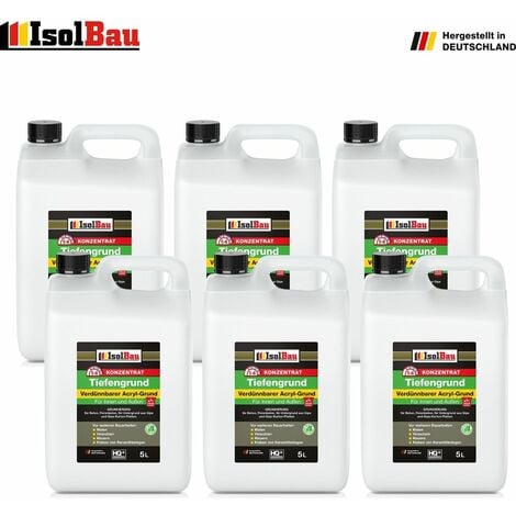 Tiefengrund 30 L Konzentrat 1:4 Verdünnbar Tiefgrund LF Haftgrund Wand Boden