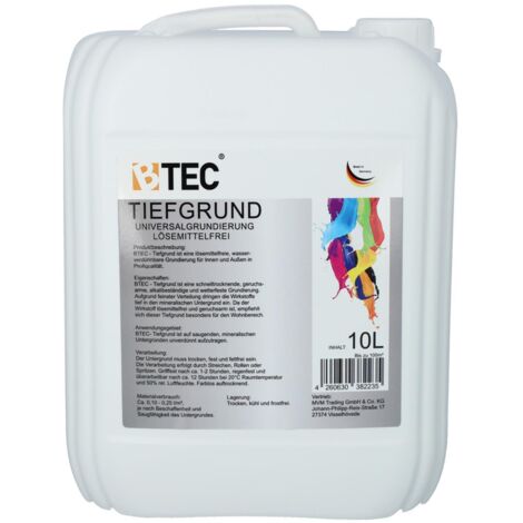 Tiefgrund Profi 10 Liter BTEC
