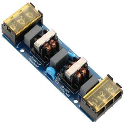 Tiefpassfilter für Hochfrequenz-Netzteil, 6 A, Leiterplatte