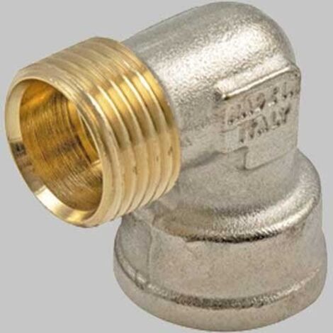 Tiemme - Gomito Femmina 1/2" Per Kit 3/4" Senza Kit