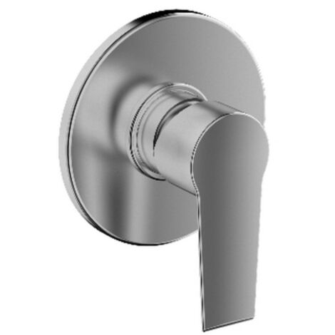 Tiemme miscelatore monocomando linea Ten da incasso per doccia in ottone cromato Made in Italy