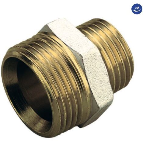 Tiemme - Raccordo Diritto/Niples Maschio 1/2" Per Il Kit Rame/Multistrato 3/4"