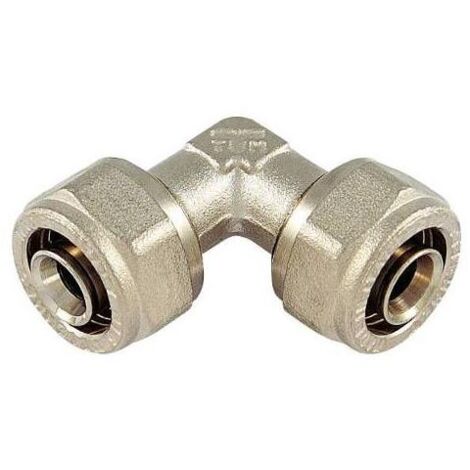 Tiemme RACCORDO PER TUBO MULTISTRATO curvo doppio mis. 16x16 Tiemme 10 PZ