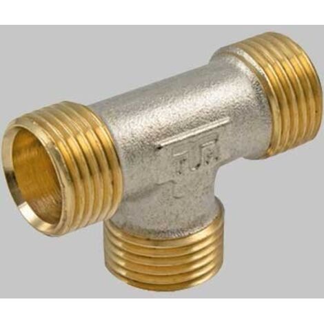 Tiemme - Tee 3 Dadi 1/2" Per Kit Multistrato/Rame 1/2"