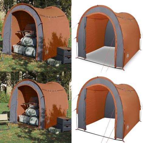 Tienda de almacenamiento impermeable naranja - Almacenamiento camping - Carpa de almacenamiento