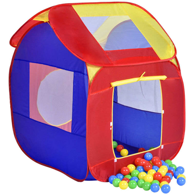 

Tienda de campaña infantil para juegos | Plegable | Incluye bolas | Aventuras | Mobiclinic
