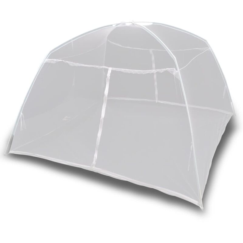 

Tienda de campana de fibra de vidrio blanco 200x150x145 cm