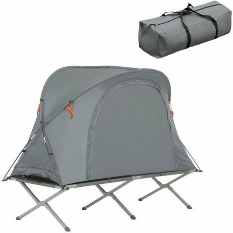 SoBuy OGS60-L-HG Tienda de campaña exterior para 2 personas Plegable Impermeable 1500+ mm Carga Máxima 150 kg 194 x 145 x 157 cm ES