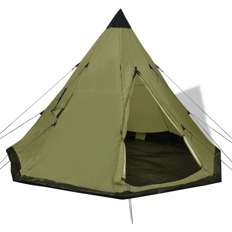 

Tienda de campana para 4 personas verde