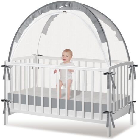 Tienda de campaña para cama: red de seguridad para evitar que el bebé se suba de la cama, mosquitera, tienda de campaña emergente, barrera protectora