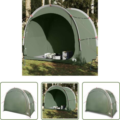 Tienda de camping -  Tienda de almacenamiento impermeable verde