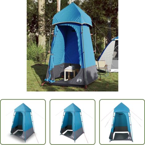 Tienda de ducha -  Tienda servicio baño impermeable azul