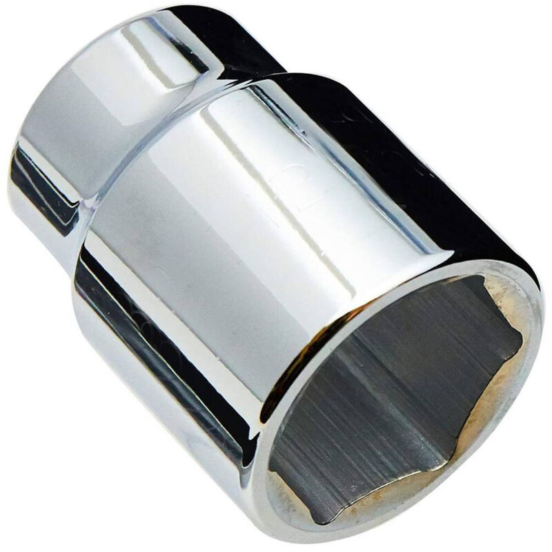 Trade Shop - Bussola Boccola Esagonale Chiave Spanner In Cromo Vanadio 13 Mm Attacco 1/2