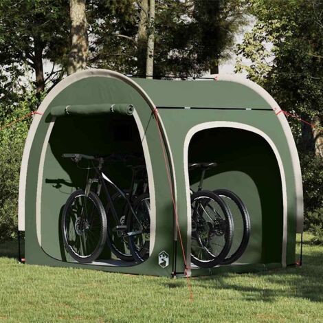 Tienda para guardar bicicletas Verde 218 x 156 x 180 cm
