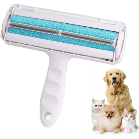Tierhaarbürste, geeignet für Katzen und Hunde, Zubehör, Haarauffänger, kann zum Entfernen von Haaren von Kleidung, Sofas, Autos, Betten, Teppichen usw. verwendet werden.