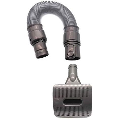 Tierpflegegeräte und -zubehör, einschließlich Bürsten und Verlängerungsschläuche, kompatibel mit Dyson V6 Staubsaugern.