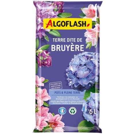 Tierra de brezo, ALGOFLASH, 6 litros Algoflash
