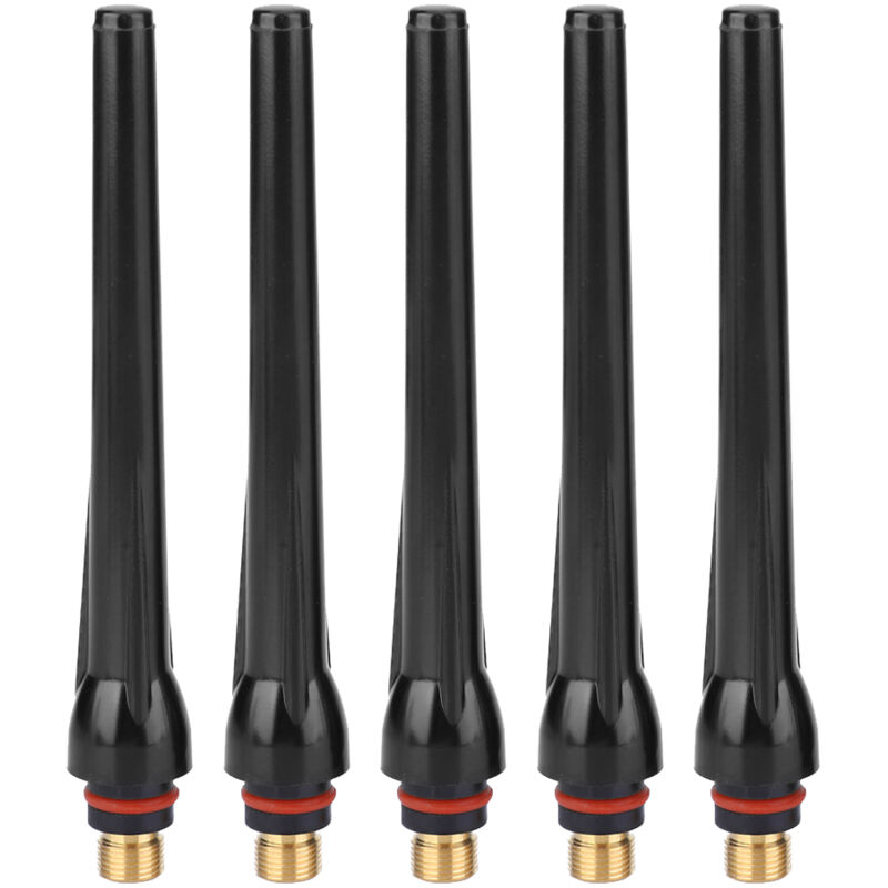 Ineasicer - Tig Capuchon Arrière 5 Pièces Capuchon Arrière Long Capuchon Arrière De Coupe De Soudage Tig Accessoire De Soudage Tig Capuchon Arrière