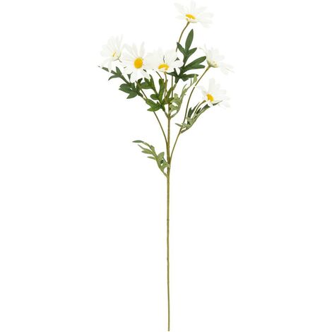 Tige artificielle de marguerite H60cm multicolore - Atmosphera créateur d'intérieur