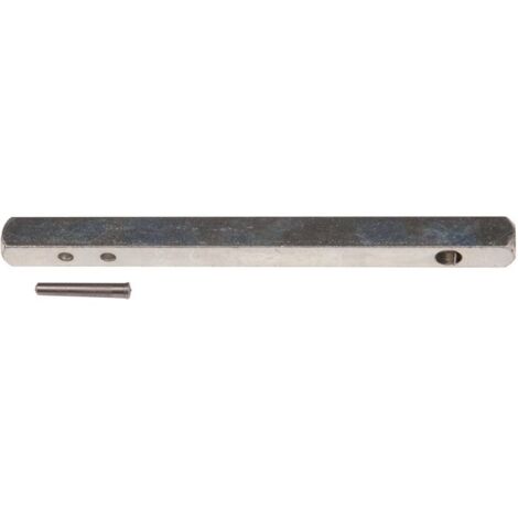 Tige carrée 7 x 130 mm – Pour poignées de porte – Brevetée Vachette – Élément essentiel pour installation