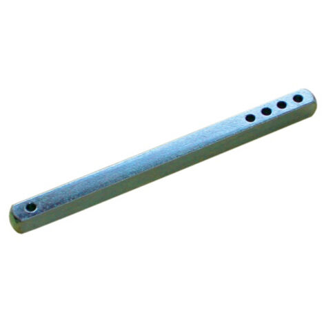 Tige carrée percée acier DUBOIS SAS - 6x120 mm - 10248