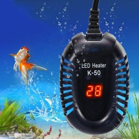 Tige chauffante Thermostat numérique submersible - Contrôle précis - Affichage LED - 17-34°C
