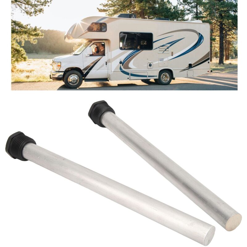 Tige d'anode de chauffe-eau en vr avec manchon, capuchon plat, tige de magnésium à filetage 3/4in npt pour chauffe-eau en vr Mor-Flo- Trimec