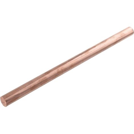 Tige de cuivre pur T2 diamtre 12 mm longueur 200 mm puret 999