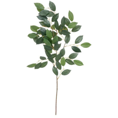 Tige de Feuilles Artificielles "Camélia" 70cm Vert
