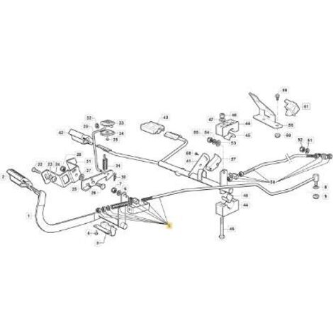 TIGE DE FREIN TC SD TT S/CRUISE ORIGINE STIGA - 382000678/0