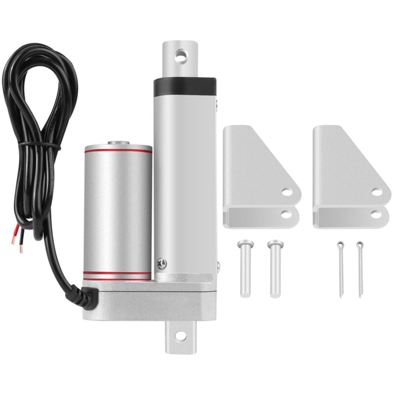 Treetalk - Tige de poussée électrique JS-TGZ-U1 (avec support) 1000N 12VDC (course 100mm)