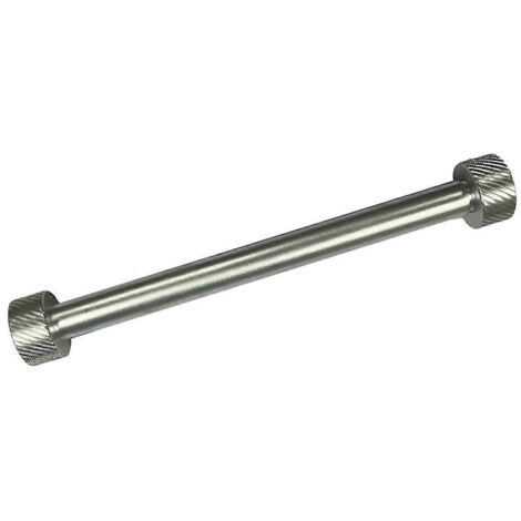 Tige de protection pour câble spiralé, tige de fixation pour câble de clavier spiralé argentée