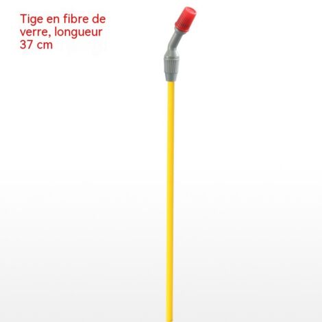tige de pulvérisateur en plastique de 37 cm avec buse réglable pour pulvérisateur de jardinage