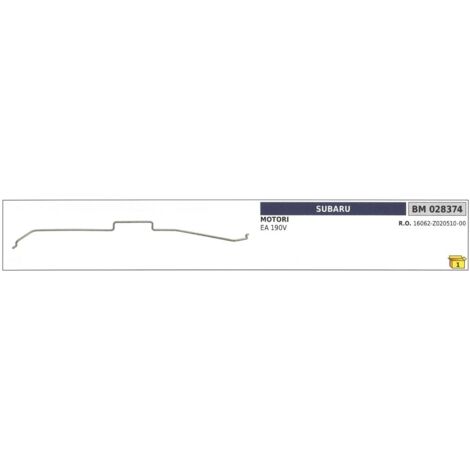 Tige de réglage du régime SUBARU pour moteur EA 190V 028374