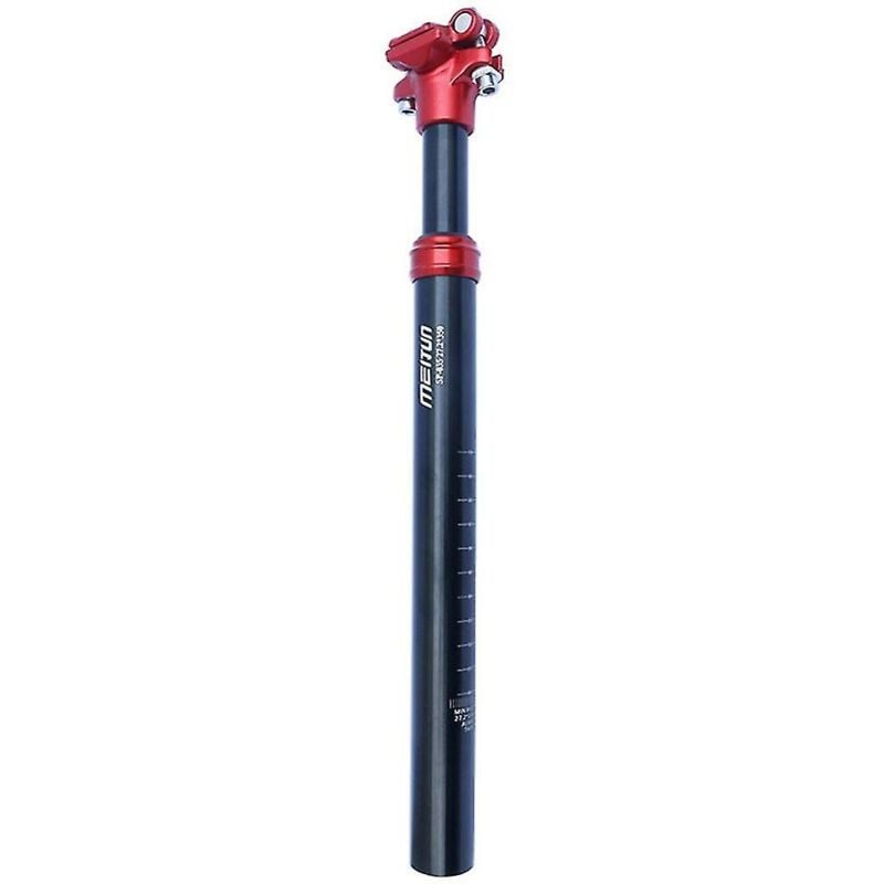 Tige de selle de vélo Meijun Tige de selle de suspension de vélo Tige de selle réglable en aluminium pour tige de selle de vélo de route, 31,6 m
