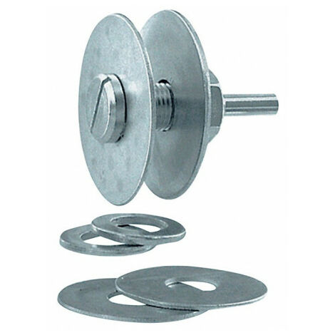 Tige de serrage MN-AC adapté à disques de nett. grossier D. de la tige 8 mm pour