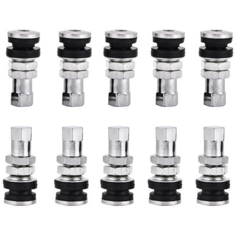 Tige de valve de pneu Tubeless 10 pièces TR161 métal voiture camion moto boulon dans pneu pneu Valve tiges courtes avec