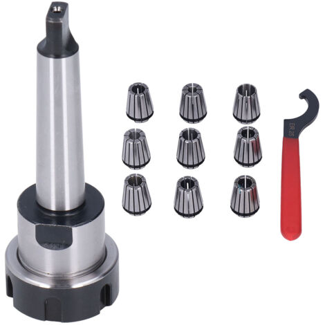 Tige d'extension de mandrin à pince MTA ER25, support de serrage, Kit d'outils pour fraisage CNC LatheMTA2-ER25-M10