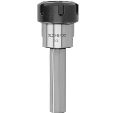 Tige d'extension de pince de tour, tige droite, arbre de taraudage, accessoires CNC SL20-ER32-80L