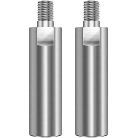 Tige d'extension rotative en acier pour meuleuse d'angle - Tige de connexion - Accessoire pour polisseuse de voiture
