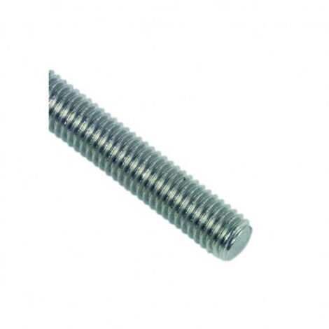 Tige filetée 3 mètre Zingué résistance 40 Kg/mm² M18 mm- Vendu par 5