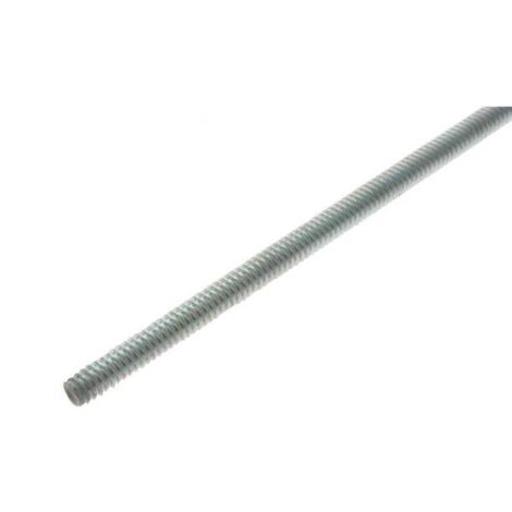 Tige filetée acier zingué - Diamètre : 7X150 mm