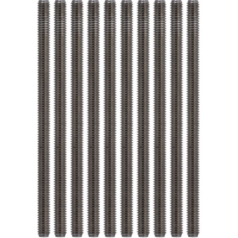 Tige filetée en acier inoxydable M4 Série 4808 - Haute résistance à l'usure et durabilité - Barre d'ancrage robuste pour fixations