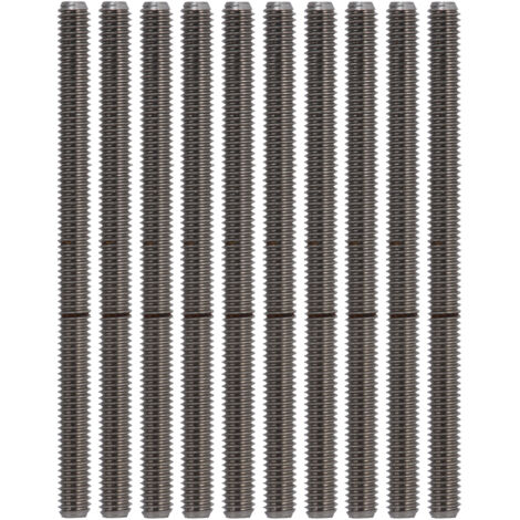 Tige filetée en acier inoxydable M4 série 4808, haute résistance à l'usure et durabilité, barre d'études robuste 4808-0004-0060