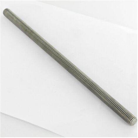 Tige filetée M12 Longueur 1 mètre Pas Gauche Inox A2-10 pièces