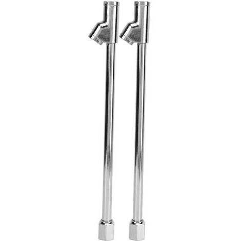 Tige gonflable de pneu de voiture, filetage NPT de 1/4 pouces, mandrin de pneu de camion à Double tête Compatible avec le gonfleur de pompe à Air pour véhicule
