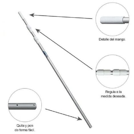 NEOCLEAN - Brosses et Manches Téléscopiques Bi Pro Nettoyage